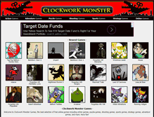 Tablet Screenshot of clockworkmonster.com